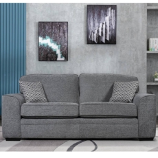 Isabella 3 Seater Sofa Platinum Grey