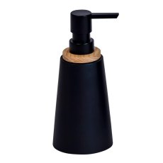 Sonata Soap Dispenser Black-Bamboo