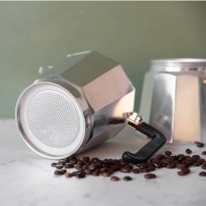 La Cafetiere Espresso Maker 3 Cup Aluminium