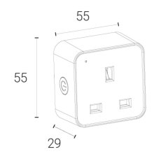 4Lite Wiz Smart Plug