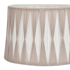 Laura Ashley 14 Inch Pleated Natural Empire Shade
