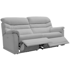 G Plan Malvern 3 Seater (2 Cushion) Leather Sofa
