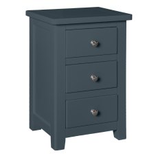 Hamilton 3 Drawer Bedside Blue