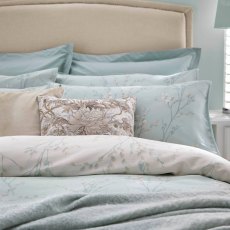 Laura Ashley Pussywillow Standard Pillowcase Pair Duck Egg