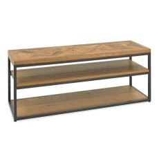 Rustic Open Entertainment Unit