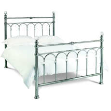 Kansas Bed Frame Antique Nickel