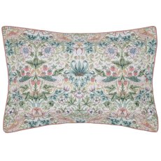 Morris Strawberry Thief Pillowcase Oxford Cochineal Pink