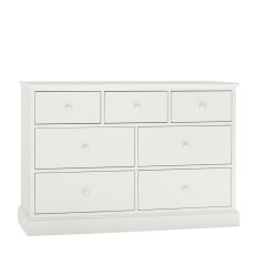 Alaska White 3 + 4 Drawer Chest