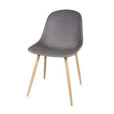 Positano Dining Chair Dark Grey