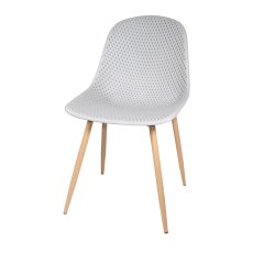 Positano Dining Chair Light Grey