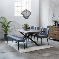 Ontario Dining Chair Grey