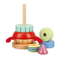 Orange Tree Toys Hermit Crab Stacking Ring