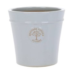 Pastel Grey Heritage Pot