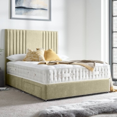 Acacia Divan Bed With Headboard