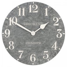 Thomas Kent 20" Arabic Wall Clock Cement
