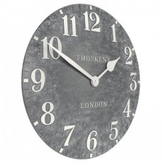 Thomas Kent 20" Arabic Wall Clock Cement