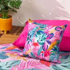 Psychedelic Jungle Outdoor 43cm Cushion Multi