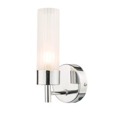Laura Ashley Howard Bathroom Wall Light Polished Chrome IP44