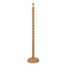 Laura Ashley Maria Floor Lamp Wood & Antique Brass - Base Only