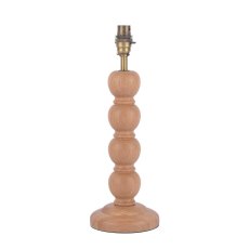 Laura Ashley Maria Table Lamp Wood & Antique Brass - Base Only