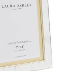 Laura Ashley Mother Of Pearl Photo Frame 4x6'