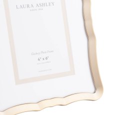 Laura Ashley Glasbury Photo Frame Polished Gold 5x7'