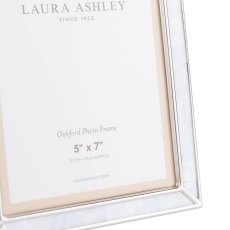Laura Ashley Oakford Photo Frame Mother Of Pearl 5x7'