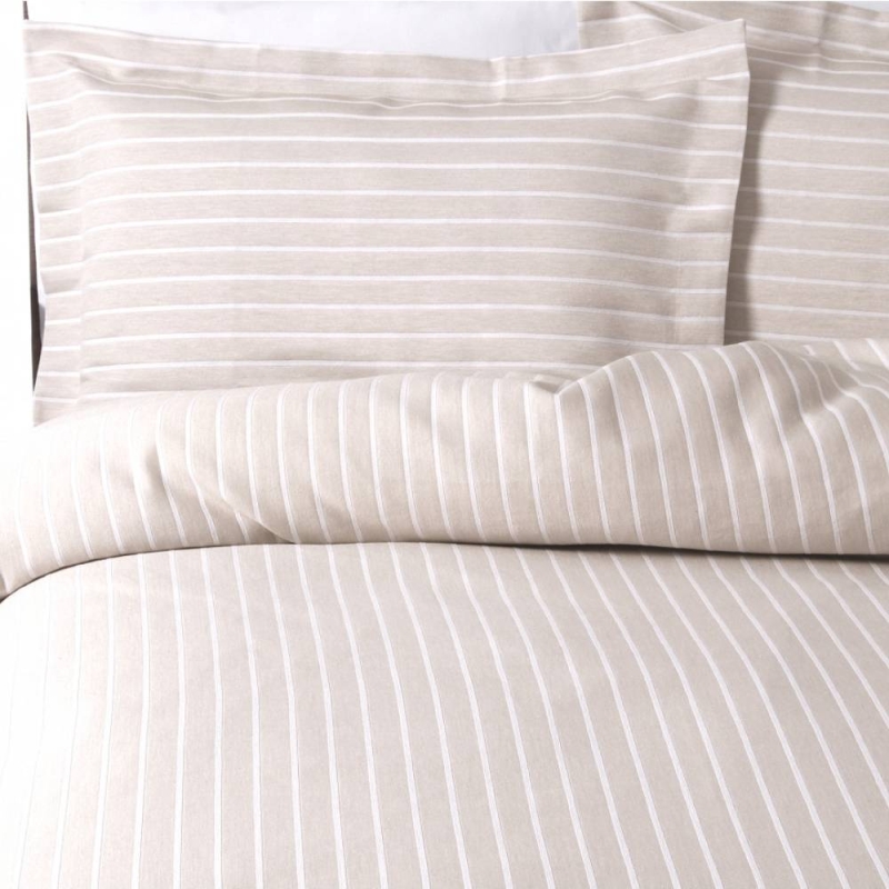 Stripes Oxford Pillowcase Linen