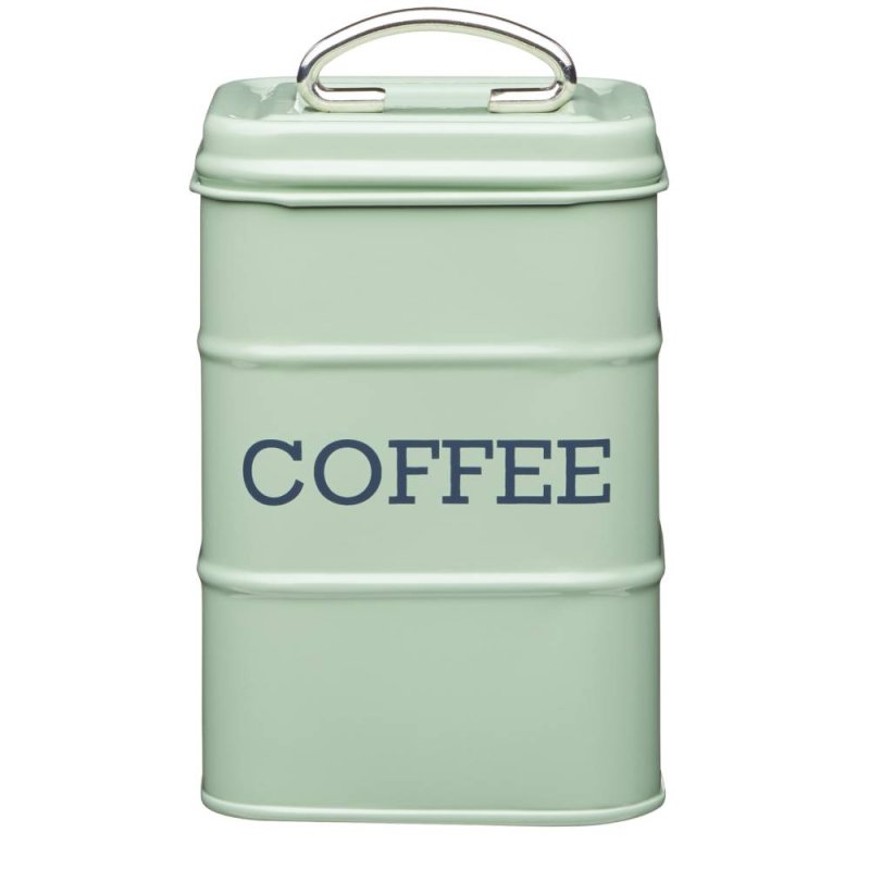 Living Nostalgia Coffee Canister Green