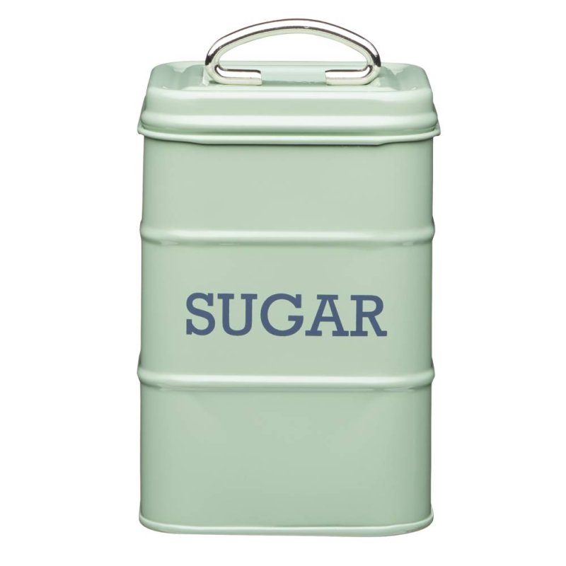 Living Nostalgia Sugar Canister Green