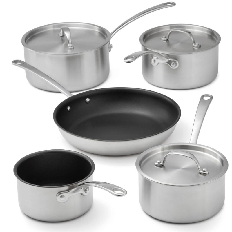 STELLAR ECLIPSE 5 PIECE SAUCEPAN SET