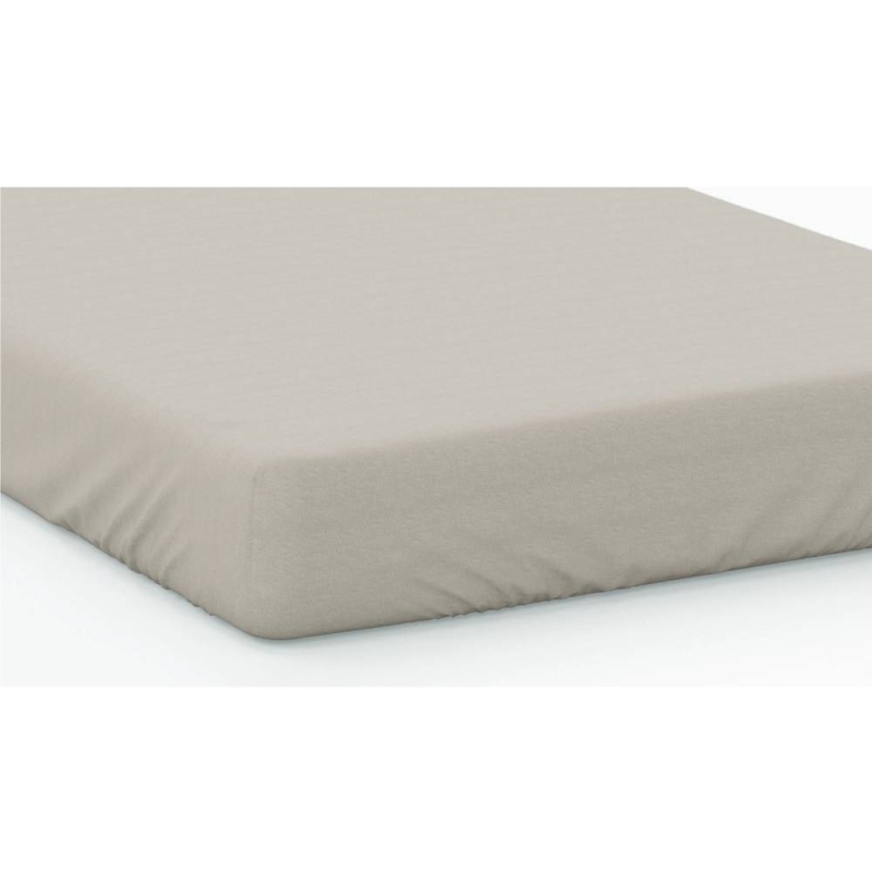 200 COUNT SINGLE FITTED SHEET MUSHROOM
