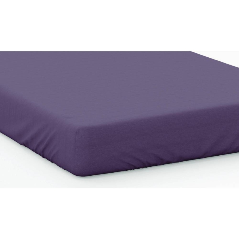 200 COUNT SINGLE FITTED SHEET MAUVE