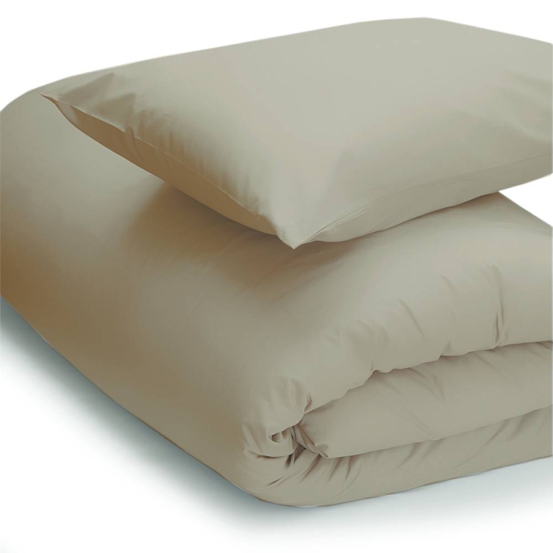 200 COUNT SINGLE DUVET COVER WALNUT WHIP