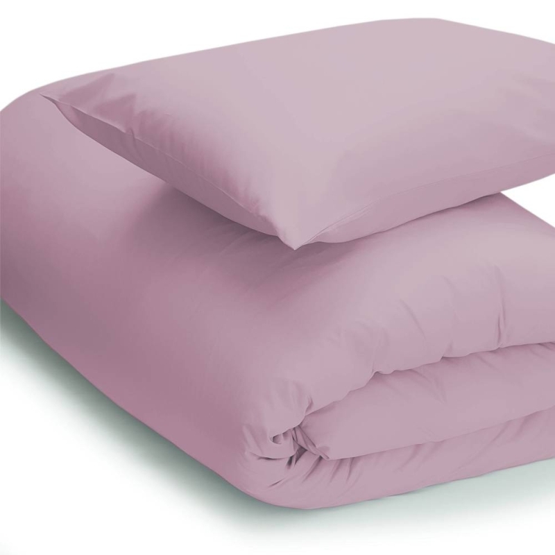 Belledorm 200CP Duvet Cover Misty Rose