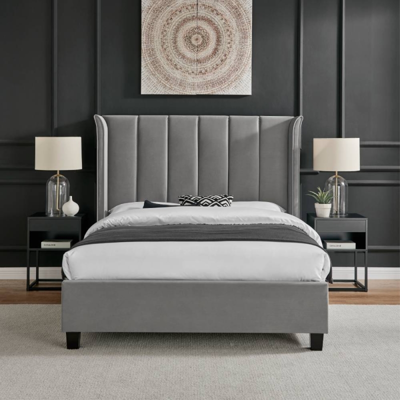 Phoenix Bed Frame Silver