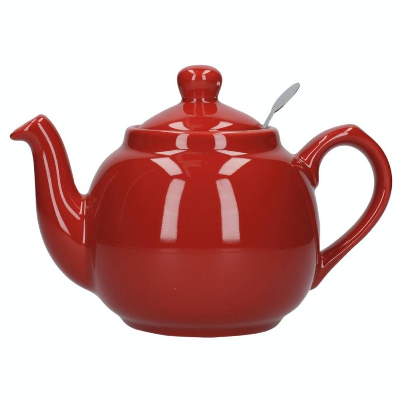 London Pottery Farmhouse Teapot 2 Cup Red
