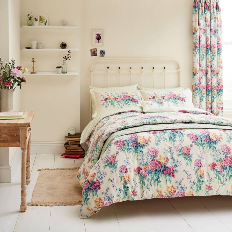 Sanderson Sweet William Duvet Cover Set Peacock