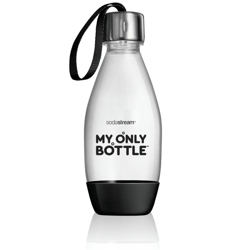 PET 1/2L MOB DISHWASHER SAFE BOTTLE BLACK