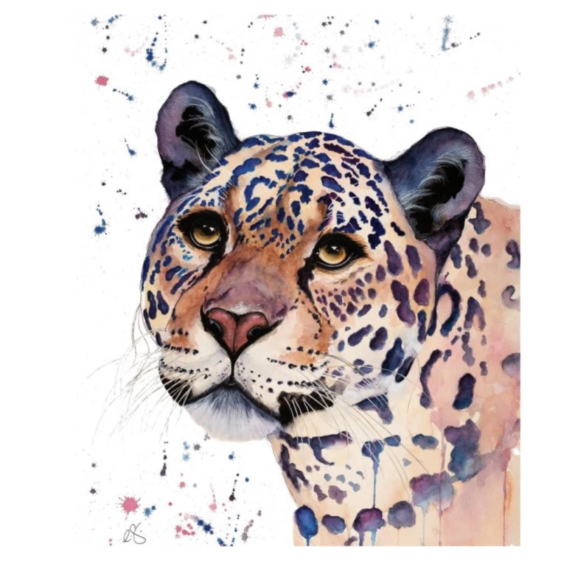 Jaguar - Blank Greeting Card