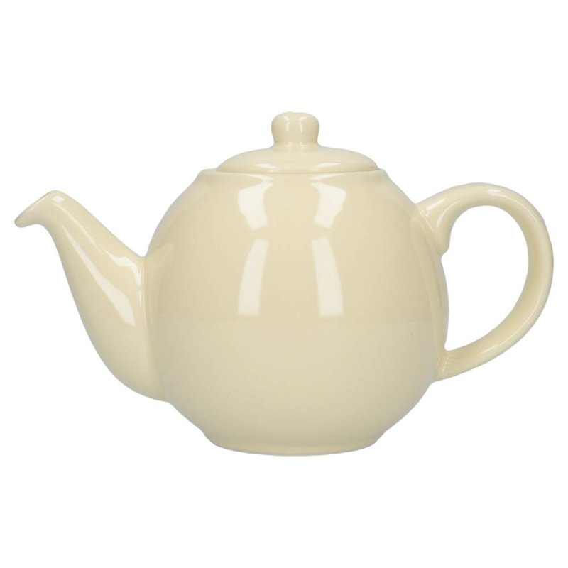 London Pottery Globe Teapot 6 Cup Ivory