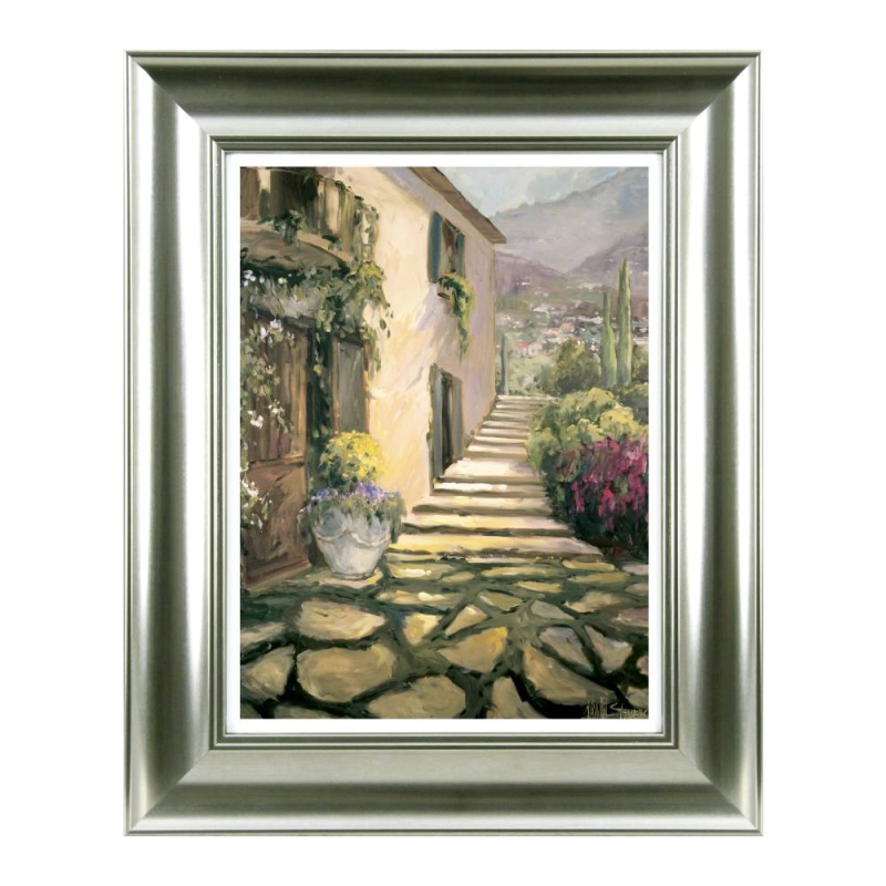 Italian Villa II Framed Pictured By Allayn Stevens