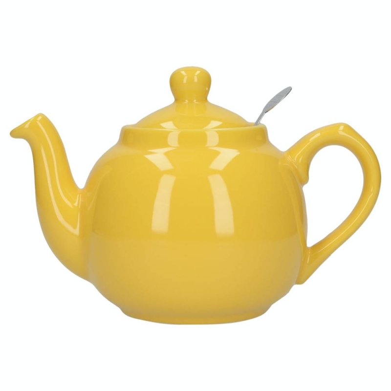 London Pottery Farmhouse Teapot 6 Cup New Yellow