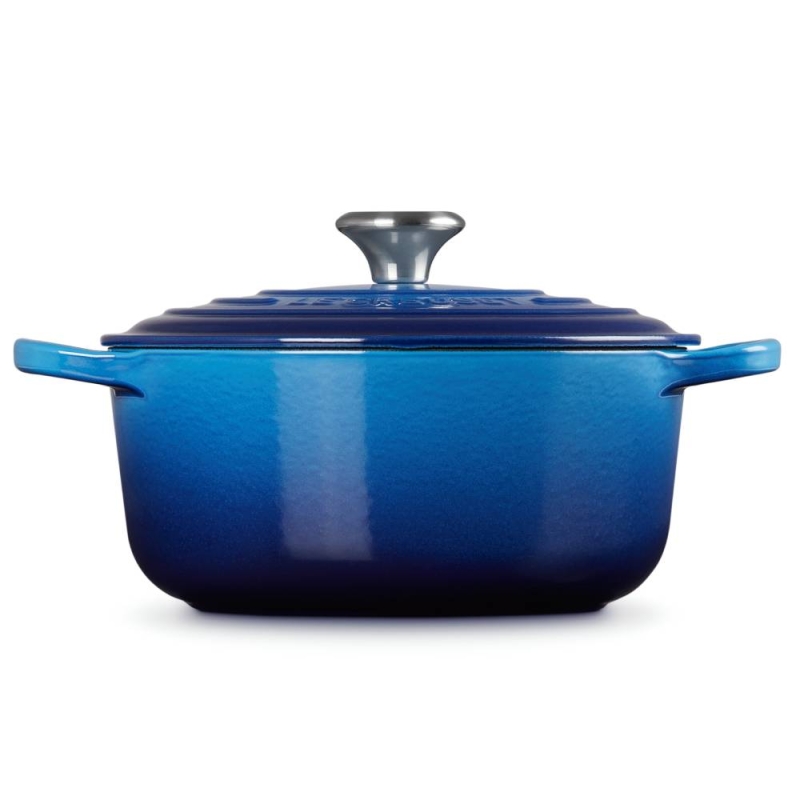 ROUND CASSEROLE 26CM AZURE