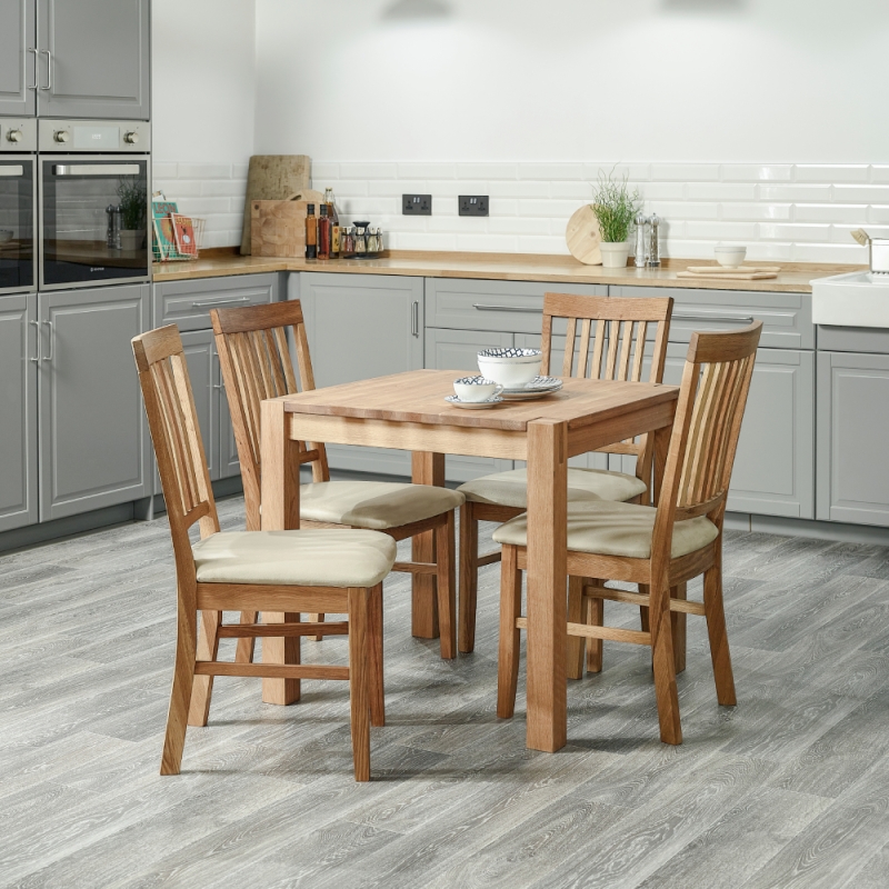 Square dining on sale room table set