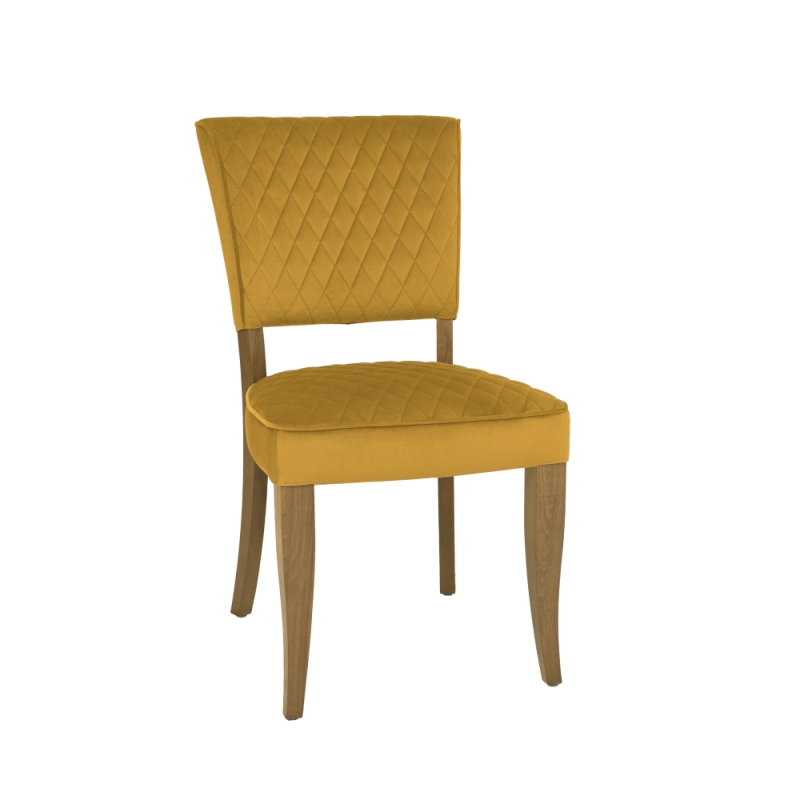 Elton Logan Dining Chair Mustard