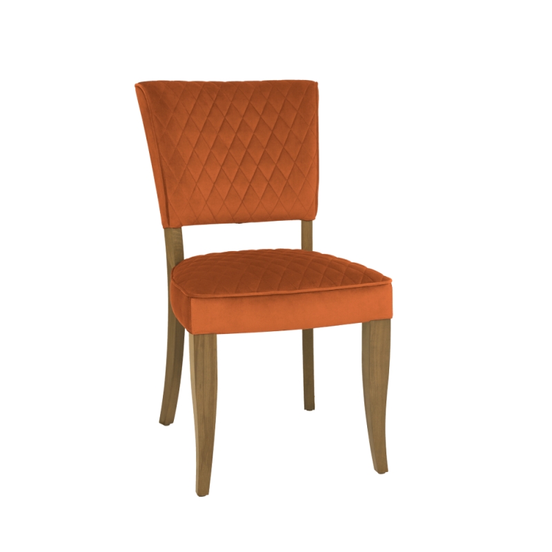 Elton Logan Dining Chair Rust