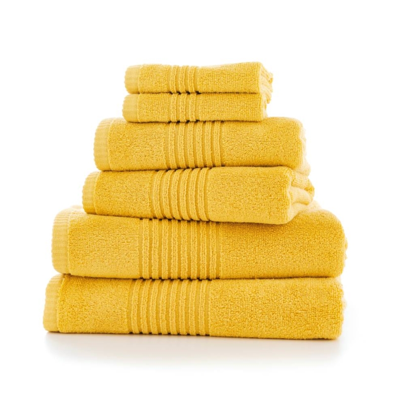 QUIK DRI BATH TOWEL OCHRE