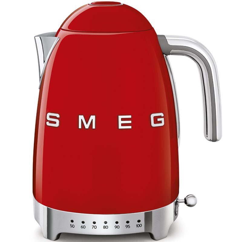 Smeg Variable Temperature Kettle Red