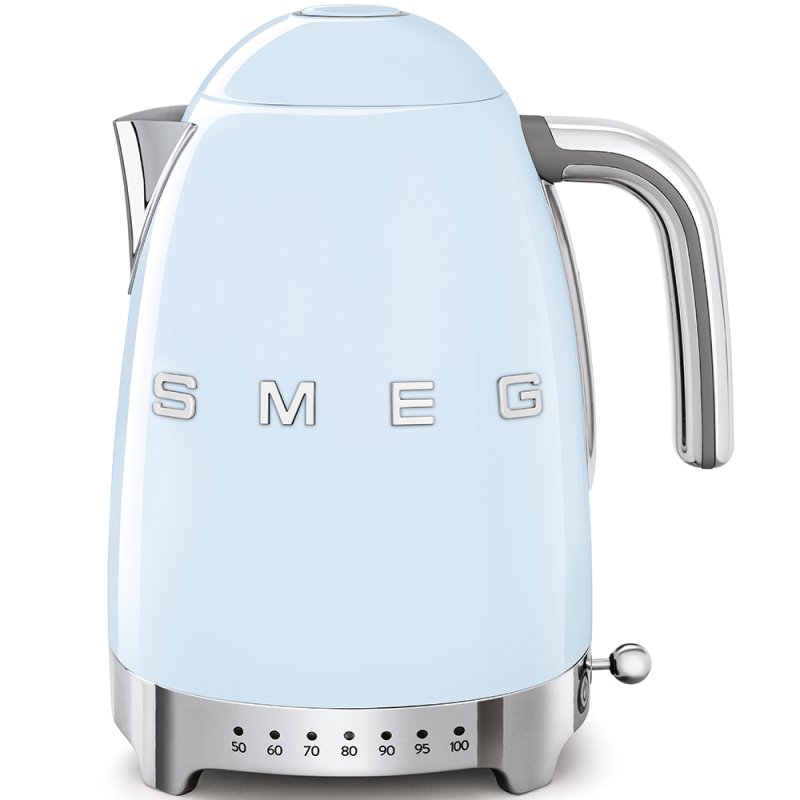 Smeg Variable Temperature Kettle Pastel Blue